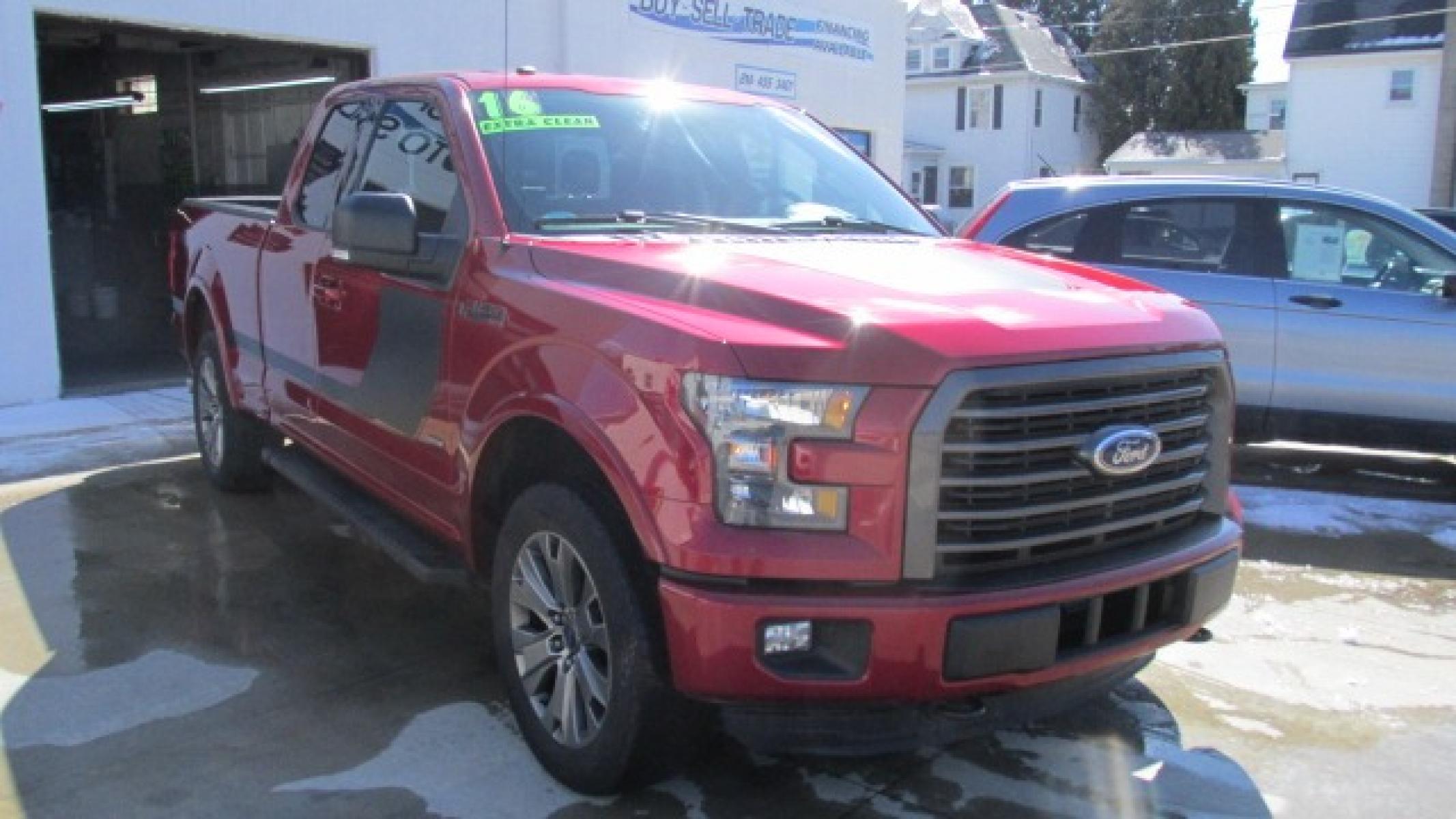 2016 Ruby Red Metallic /Graphite Ford F-150 XLT SPORT (1FTFX1EG2GF) with an 3.5L V6 DOHC 24V engine, 6-Speed Automatic transmission, located at 827 W 26th Street, Erie, PA, 16508, (814) 455-3401, 42.105431, -80.090942 - Thanks for looking at our two-owner rust and accident-free recent arrival. This is the XLT model with the Sport appearance package loaded with lots of options including dual power front seats, power rear window. factory remote start and lots more. A full service was just completed in our service de - Photo #0